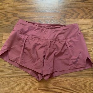Women’s Nike Burgundy Red/Pink Running Shorts Size XS